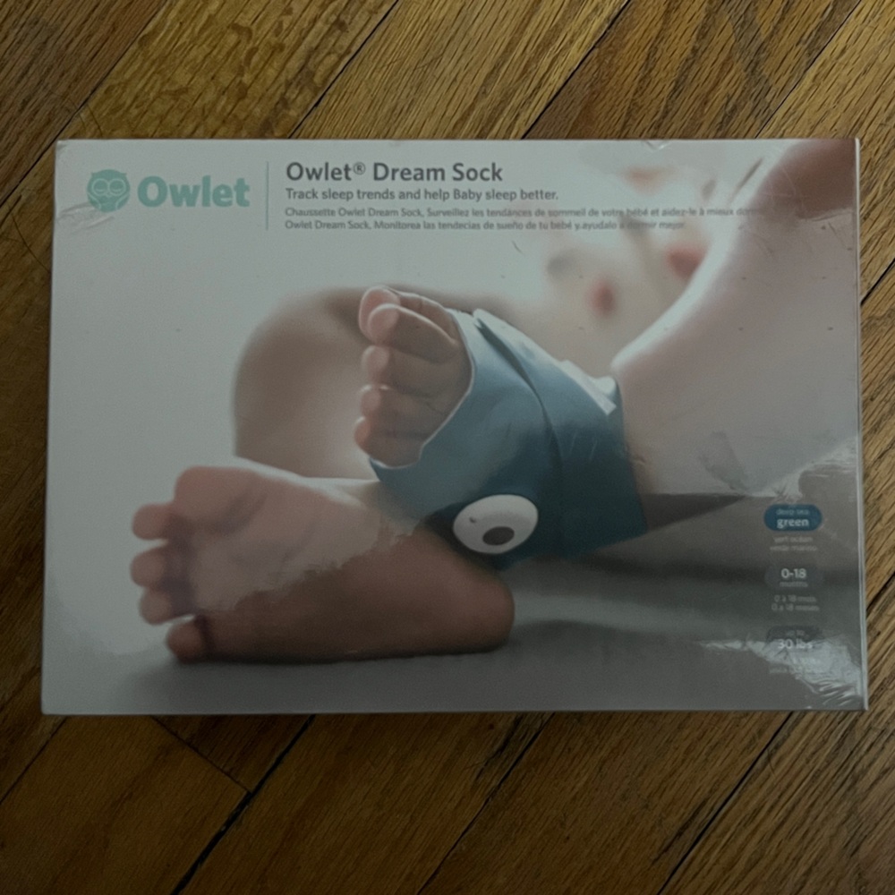 Owlet Dream Sock in Deep Sea Green